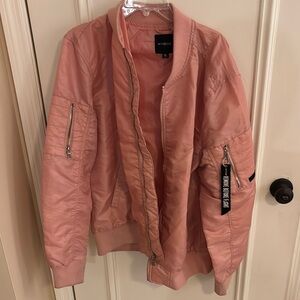 WT02 Pink Bomber Jacket size XL